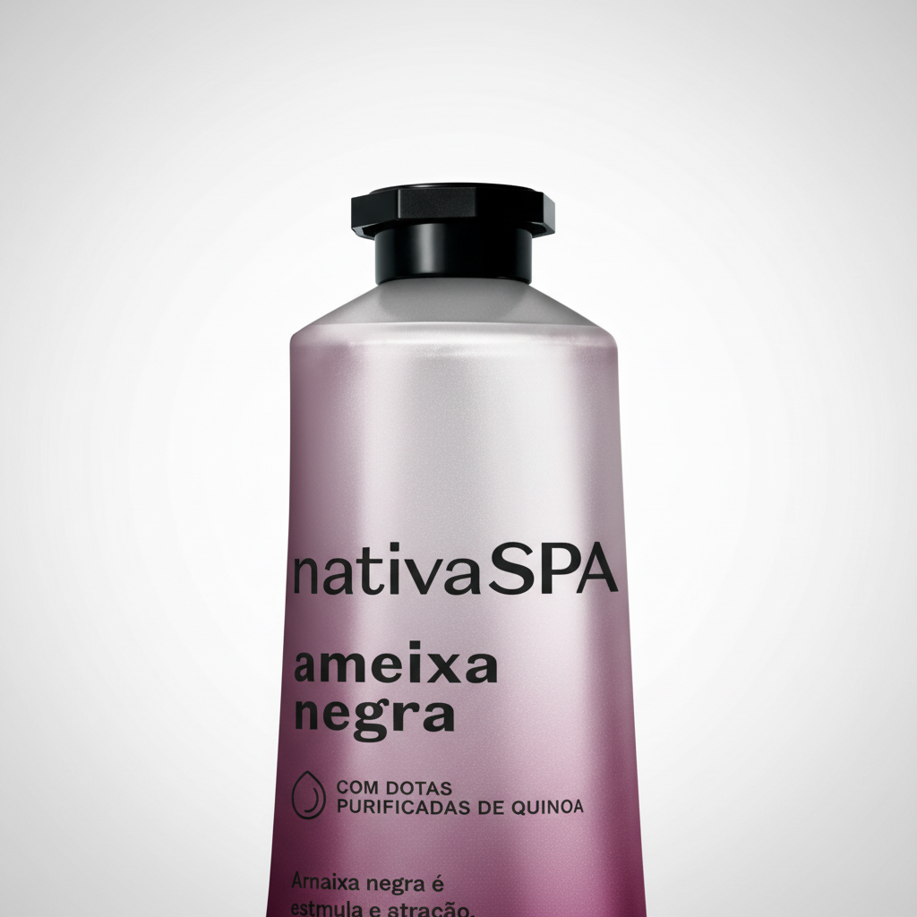Creme de Mãos Nativa Spa Ameixa Negra - Detalhe do cap