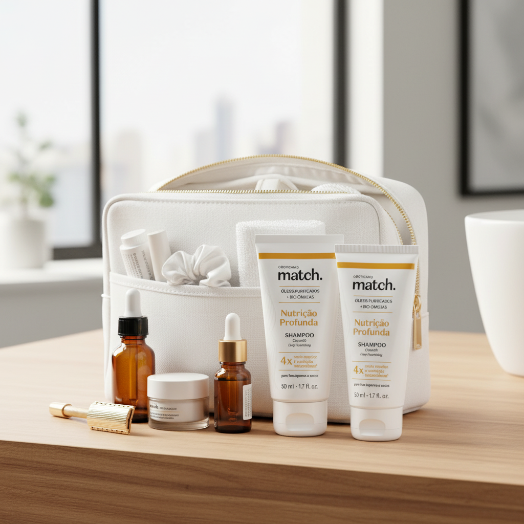 Match Shampoo — Necessaire Viagem