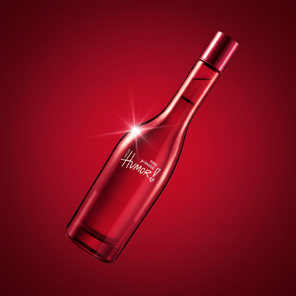 Meu Primeiro Humor 75ml - Degradê vermelho