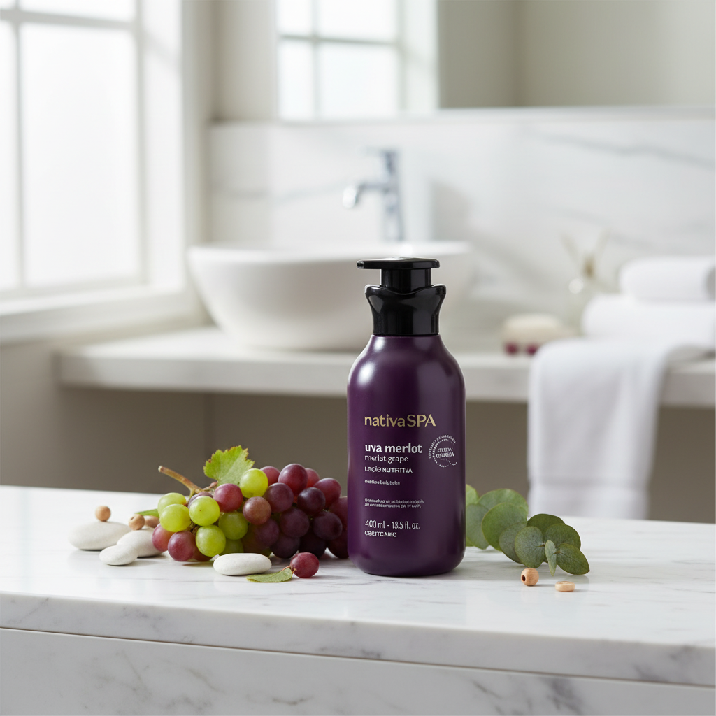Nativa Spa em balcão de mármore spa