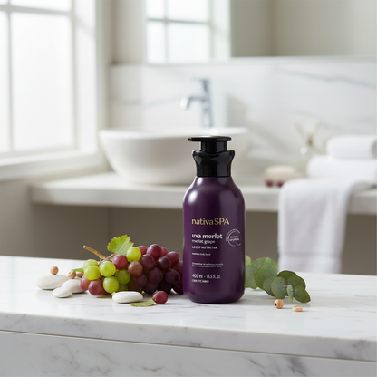 Nativa Spa em balcão de mármore spa