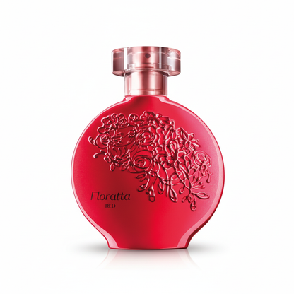 Floratta Red Déodorant Cologne 75ml - Vue frontale sur fond blanc