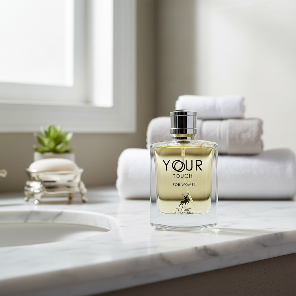 Maison Alhambra Your Touch EDP - Lifestyle salle de bain