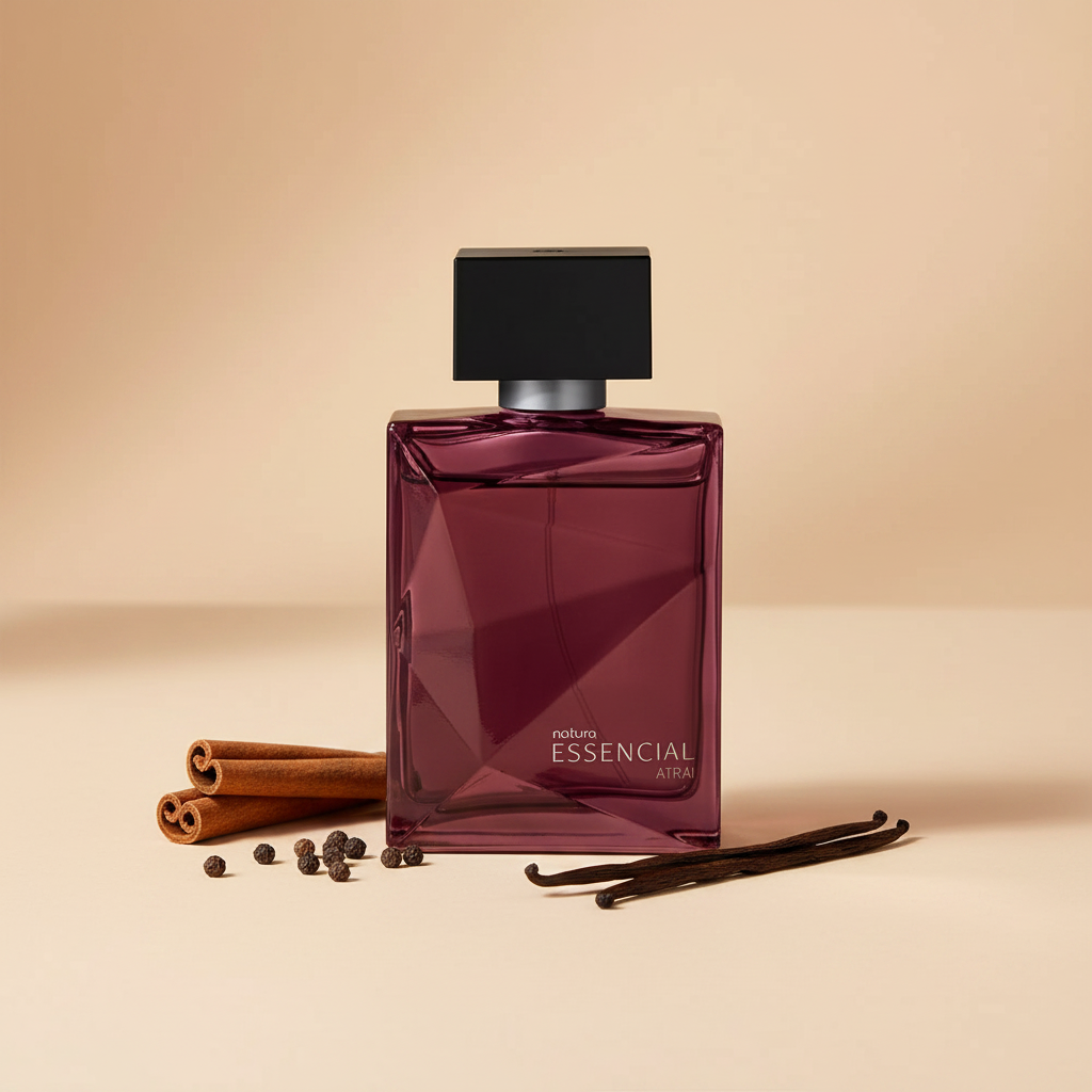 Essencial Atrai Masculino 100 ml - canela, pimenta e baunilha