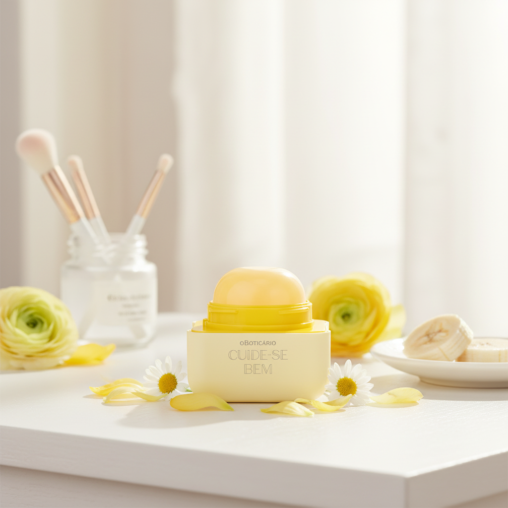 Hidratante Labial Banana Cuide-se Bem - lifestyle penteadeira