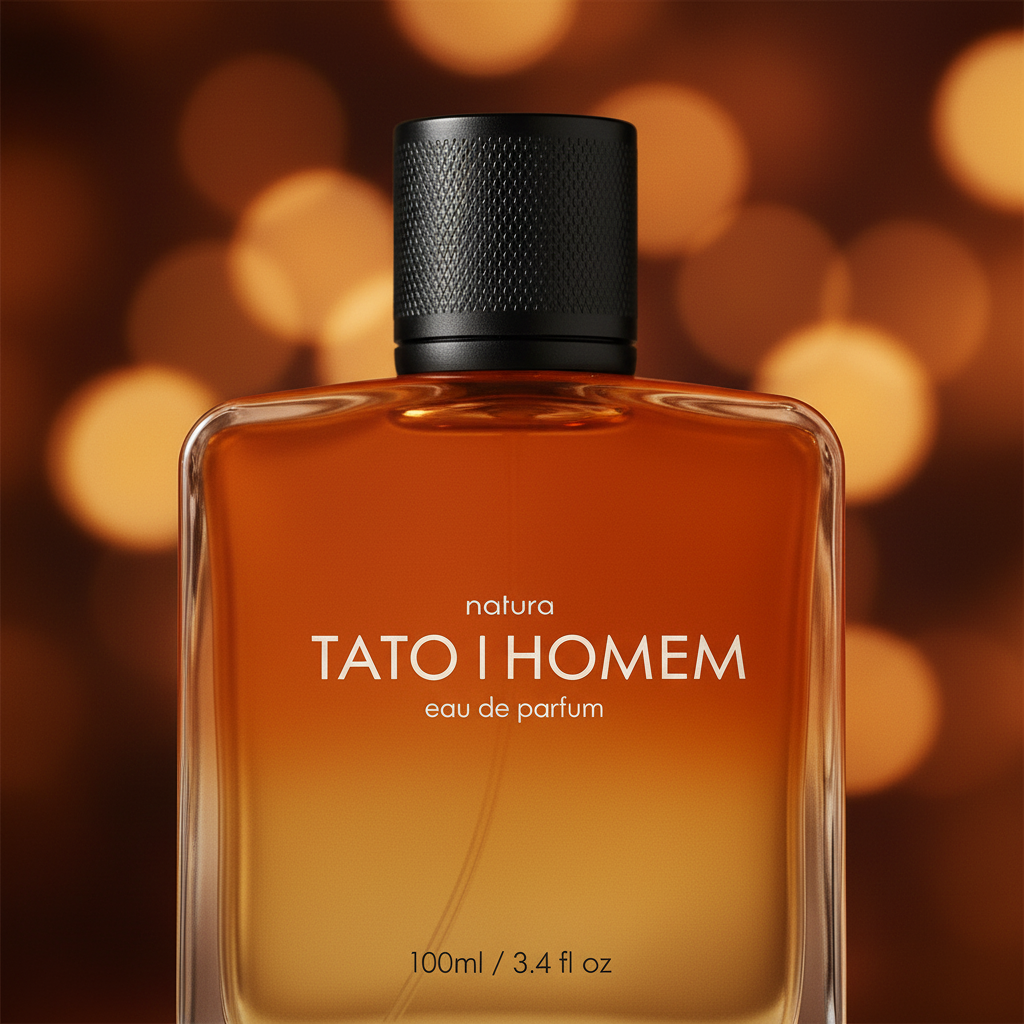 Natura Tato Eau de Parfum Masculino 100ml – Detalhe Macro