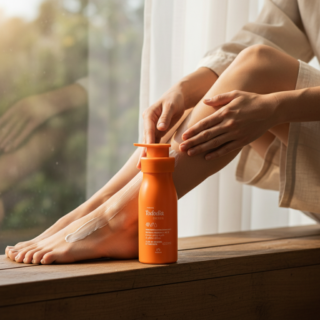 Crème Corps Énergisante 2 en 1 Tododia Energia Natura 400ml