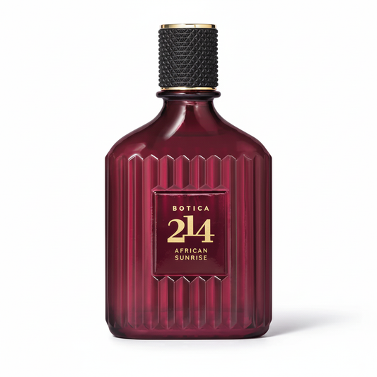 Botica 214 African Sunrise Eau de Parfum 90ml fundo branco