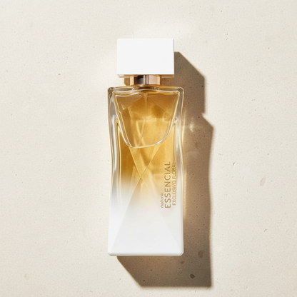 Essencial Exclusivo Floral pedra creme
