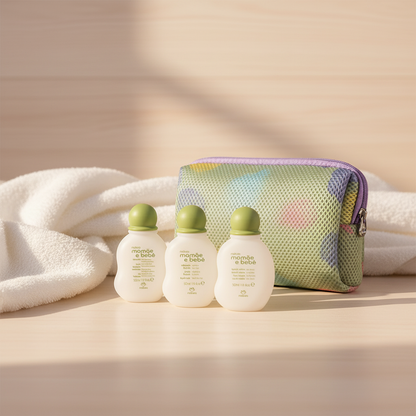 Kit Miniatura Mamãe e Bebê Natura - lifestyle feminino