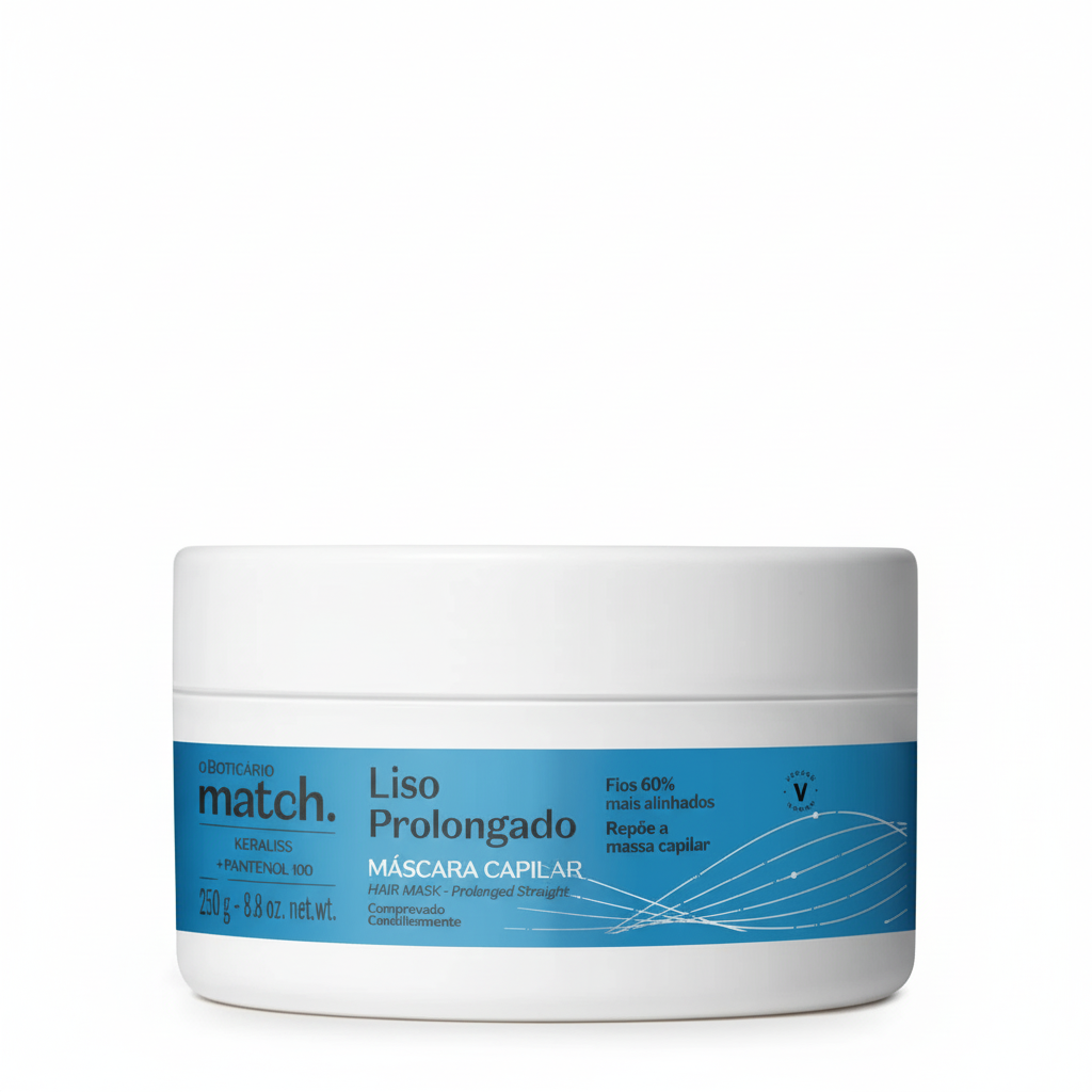 Masque Capillaire Match Lissage Prolongé 250 g - Vue principale