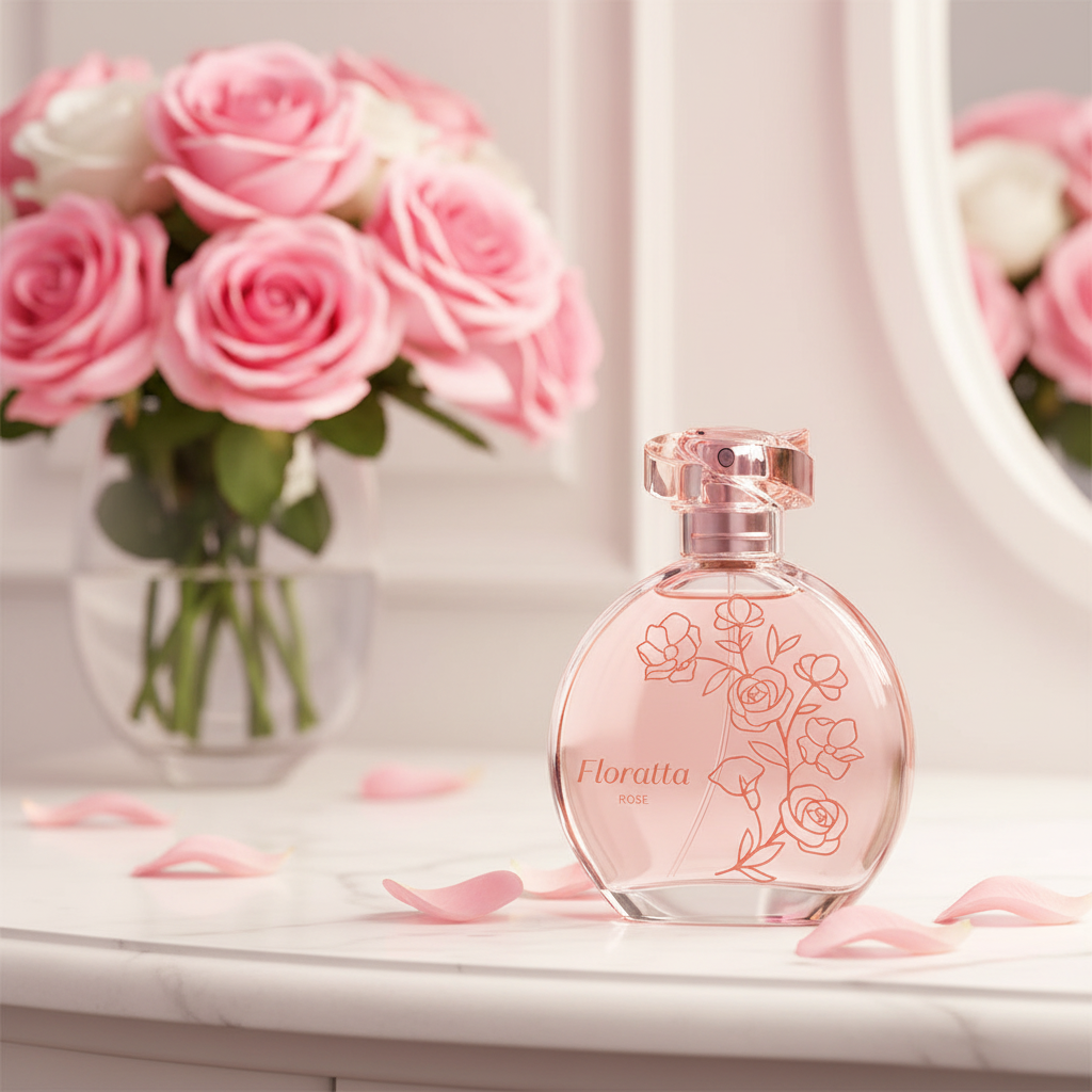 Floratta Rose Eau de Toilette 75ml lifestyle romântico