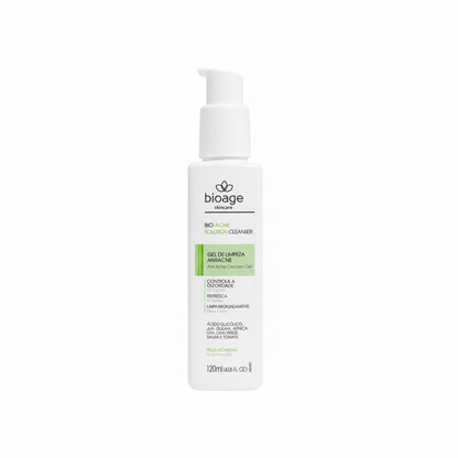 Bioage Bio-Acne Solution Cleanser 120ml - fundo branco