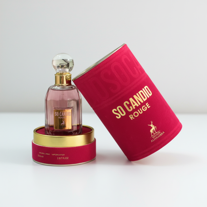 So Candid close-up rosa e dourado