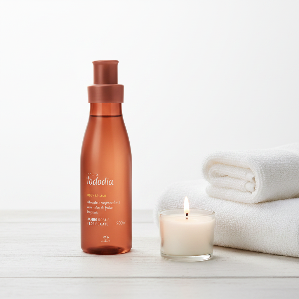 Body Splash Tododia Jambo Rosa e Flor de Caju - lifestyle spa