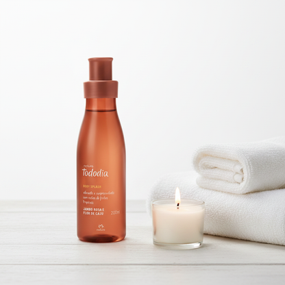 Body Splash Tododia Jambo Rosa e Flor de Caju - lifestyle spa