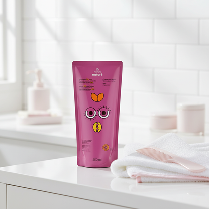 Refil Creme para Pentear Cachos Naturé 250ml - banheiro bebê