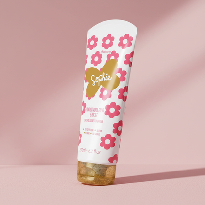 Sophie Condicionador Brilho e Maciez 200ml ângulo 45 graus