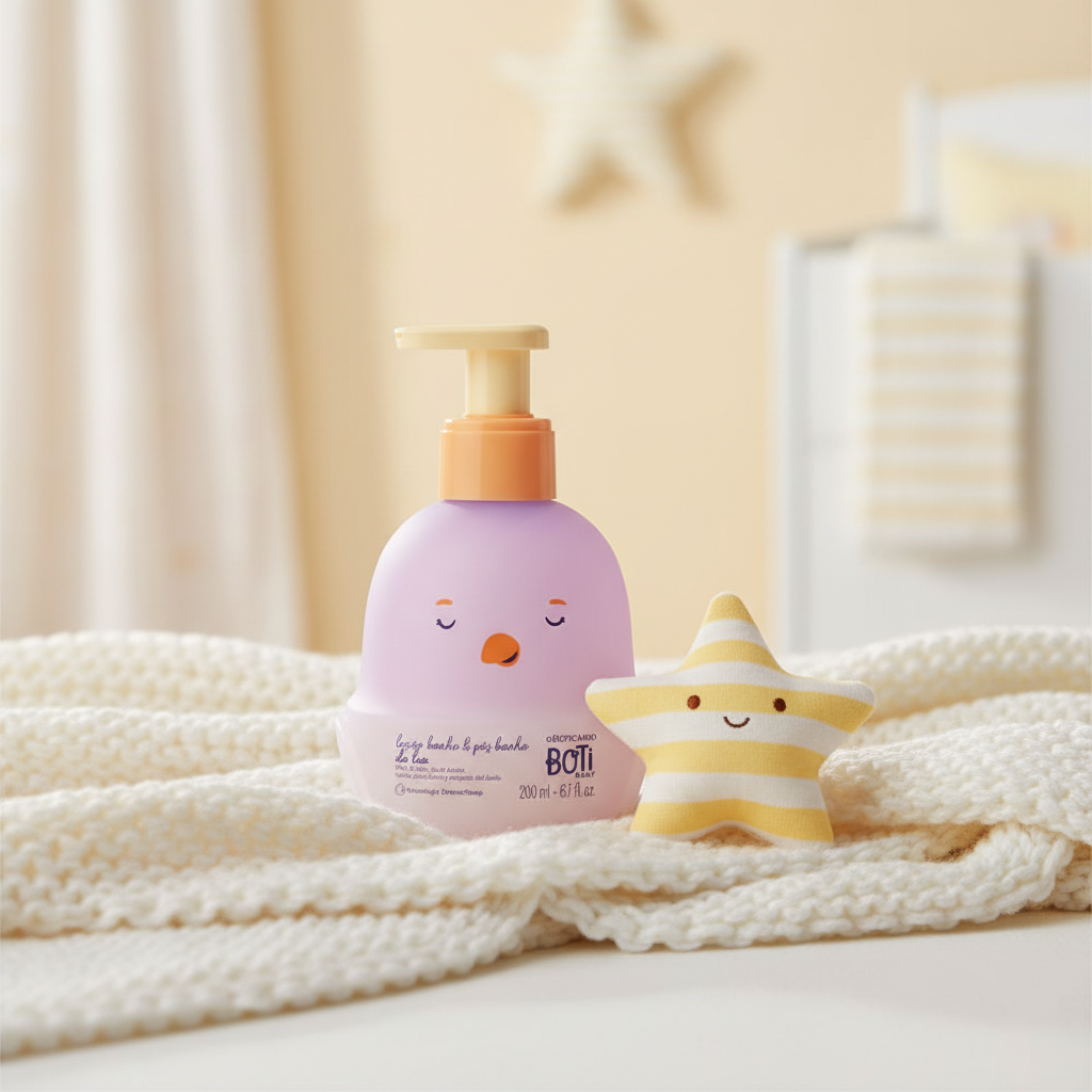 Loção Corporal Boti Baby Lua 200ml - manta tricot