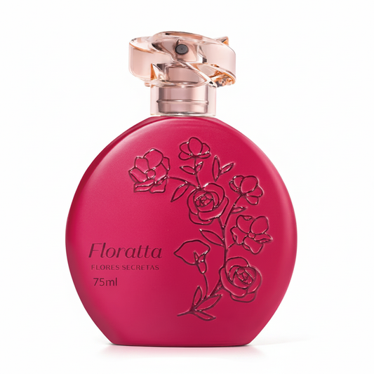 Floratta Flores Secretas Eau de Toilette 75ml - fundo branco