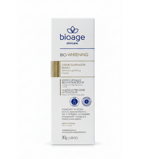Bioage Bio-Whitening Crème Éclaircissante Intime 30 g | Effet Lifting