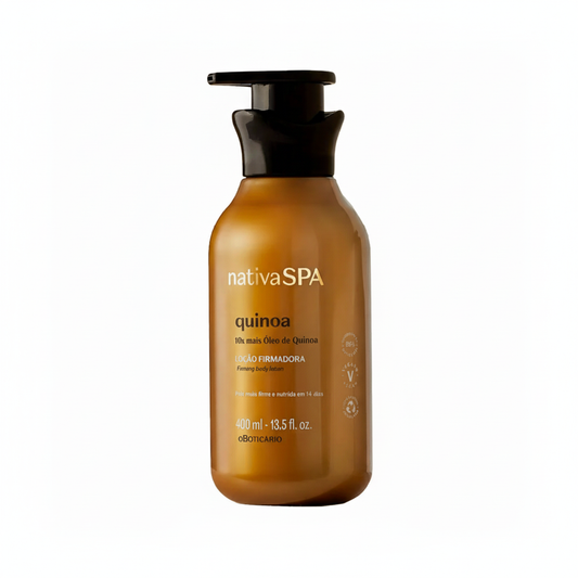Lotion Raffermissante Nativa SPA Quinoa 400ml - Fundo Branco