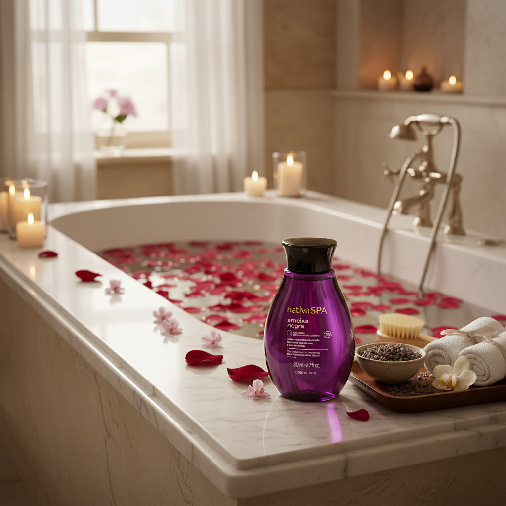 Nativa Spa óleo em banheira luxuosa spa