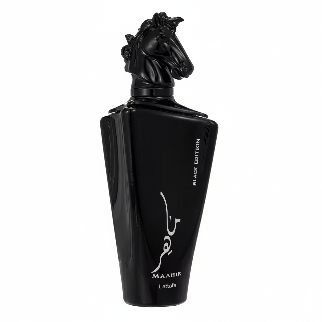 Lattafa Maahir Black Edition Eau de Parfum Unisex 100ml - Fundo Branco
