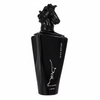 Lattafa Maahir Black Edition Eau de Parfum Unisex 100ml - Fundo Branco