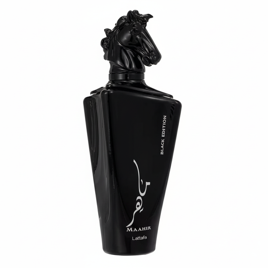 Lattafa Maahir Black Edition Eau de Parfum Unisex 100ml - Fundo Branco