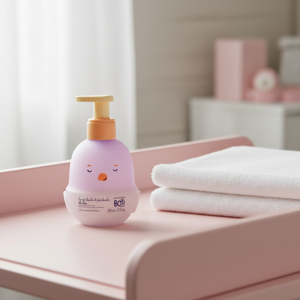 Loção Corporal Boti Baby Lua 200ml - mesa de fraldas