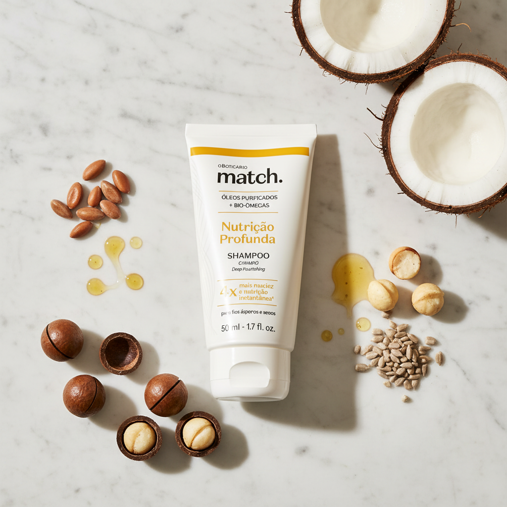 Match Shampoo — Lifestyle Mármore