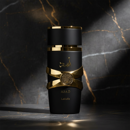Asad by Lattafa - Fundo Sofisticado