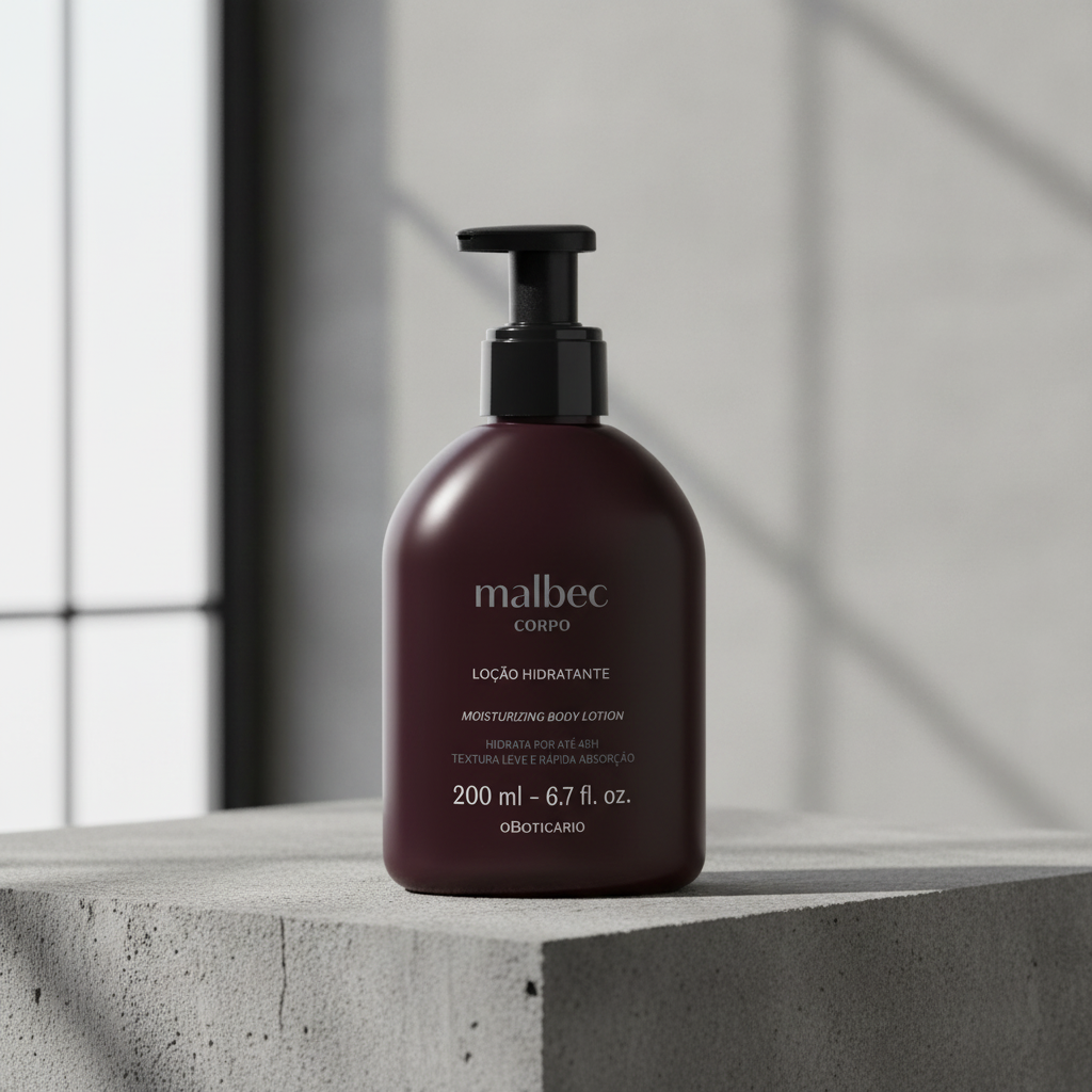 Loção Hidratante Corporal Malbec - Concreto
