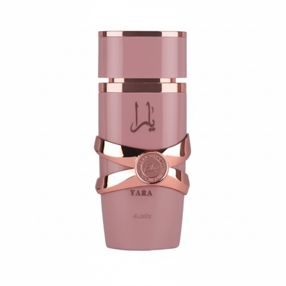 Lattafa Yara Elixir Eau De Parfum 100ml - Vue frontale avec fond blanc