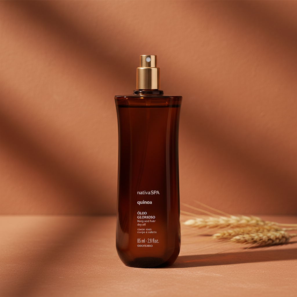 Óleo Multifuncional Glorioso Nativa SPA Quinoa 85ml - terracota