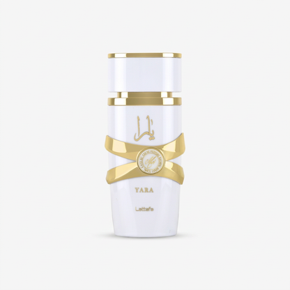 Lattafa Yara Moi 20 ml em fundo branco