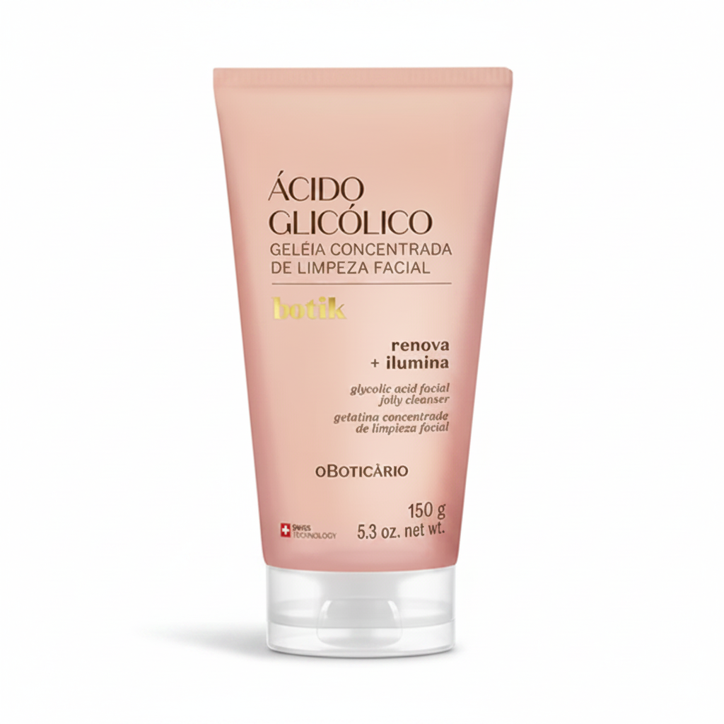 Ácido Glicólico Geleia Concentrada de Limpeza Facial - Fundo branco