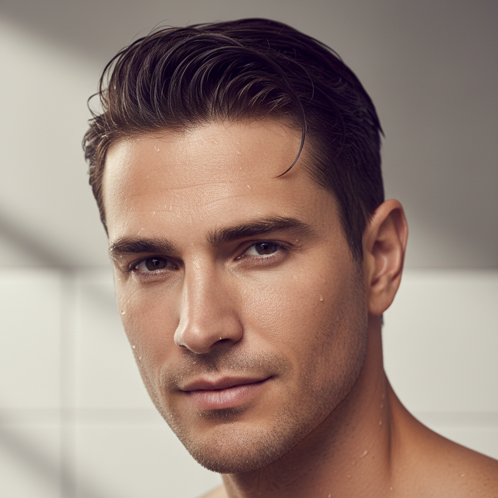 Résultat peau et cheveux frais et propres