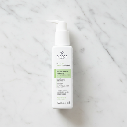 Bioage Bio-Acne Solution Cleanser - lifestyle mármore