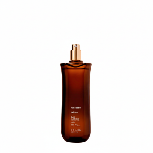 Óleo Multifuncional Glorioso Nativa SPA Quinoa 85ml - fundo branco
