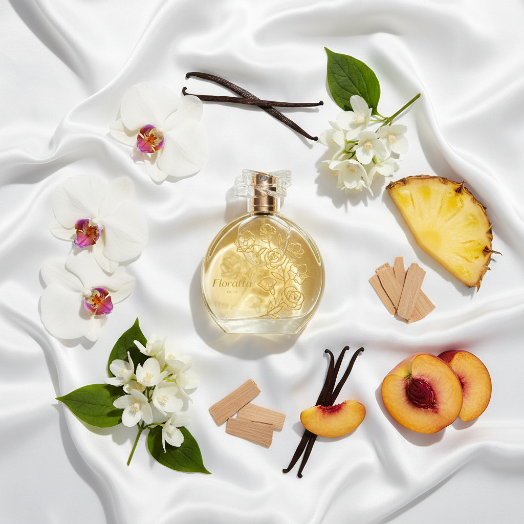 Floratta Gold — Flat Lay