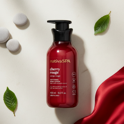 Loção Corporal Aveludada Nativa Spa Cereja Rouge - Lifestyle