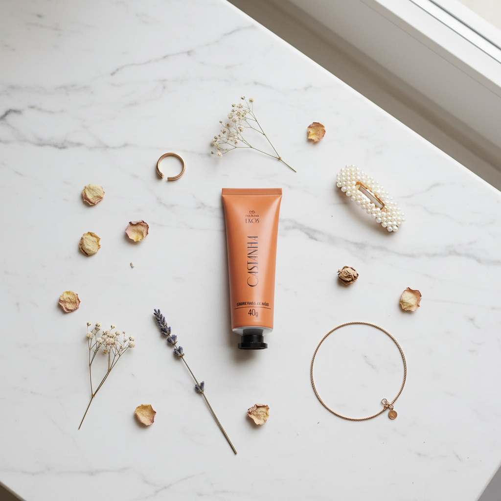 Creme Hidratante Mãos Ekos Castanha Natura 40g - penteadeira feminina