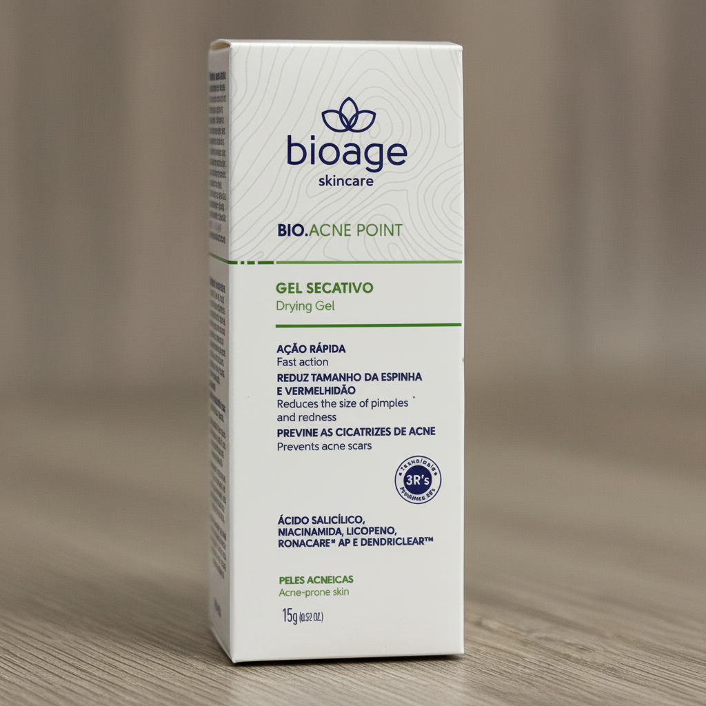 Bioage Bio.Acne Point - detalhe do rótulo