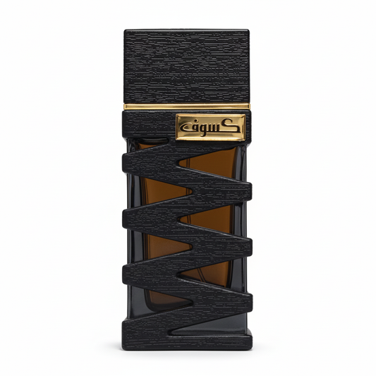 Kasoof Black Extract 100ml Eau de Parfum Unisex fundo branco
