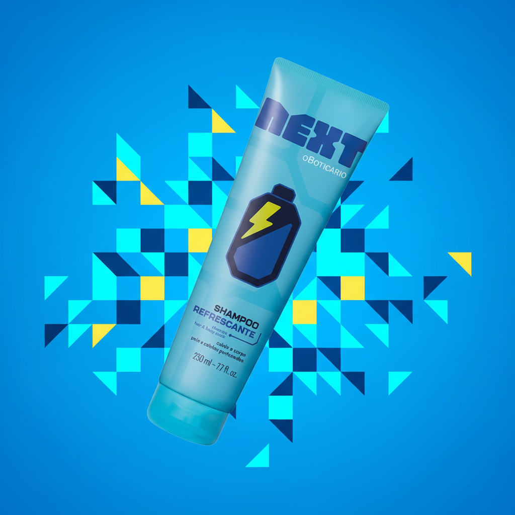 Shampoo Next 230ml - geométrico pixel