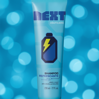 Shampoo Next 230ml - detalhe macro