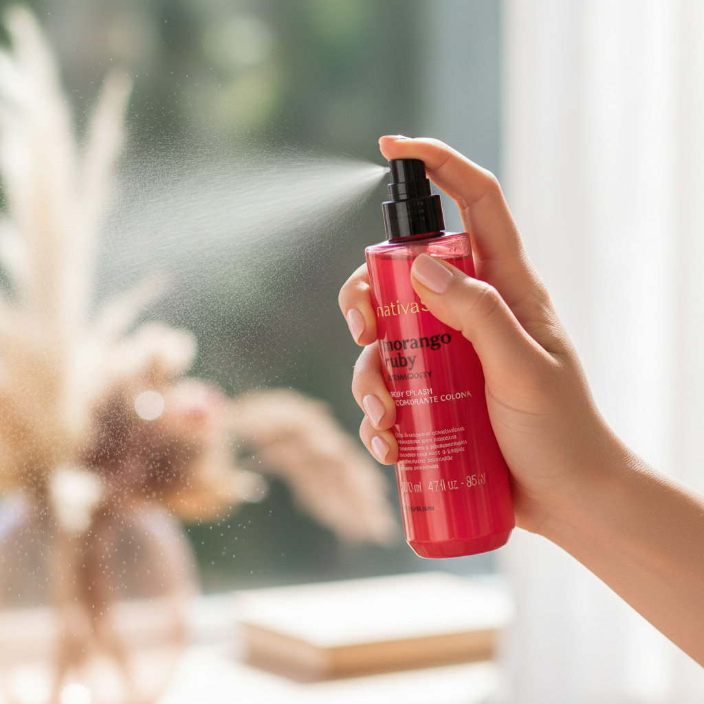 Nativa SPA Morango Ruby - Aplicação