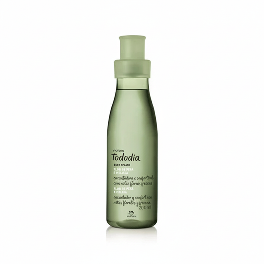 Body Splash Tododia Flor de Pera e Melissa - Fundo Branco